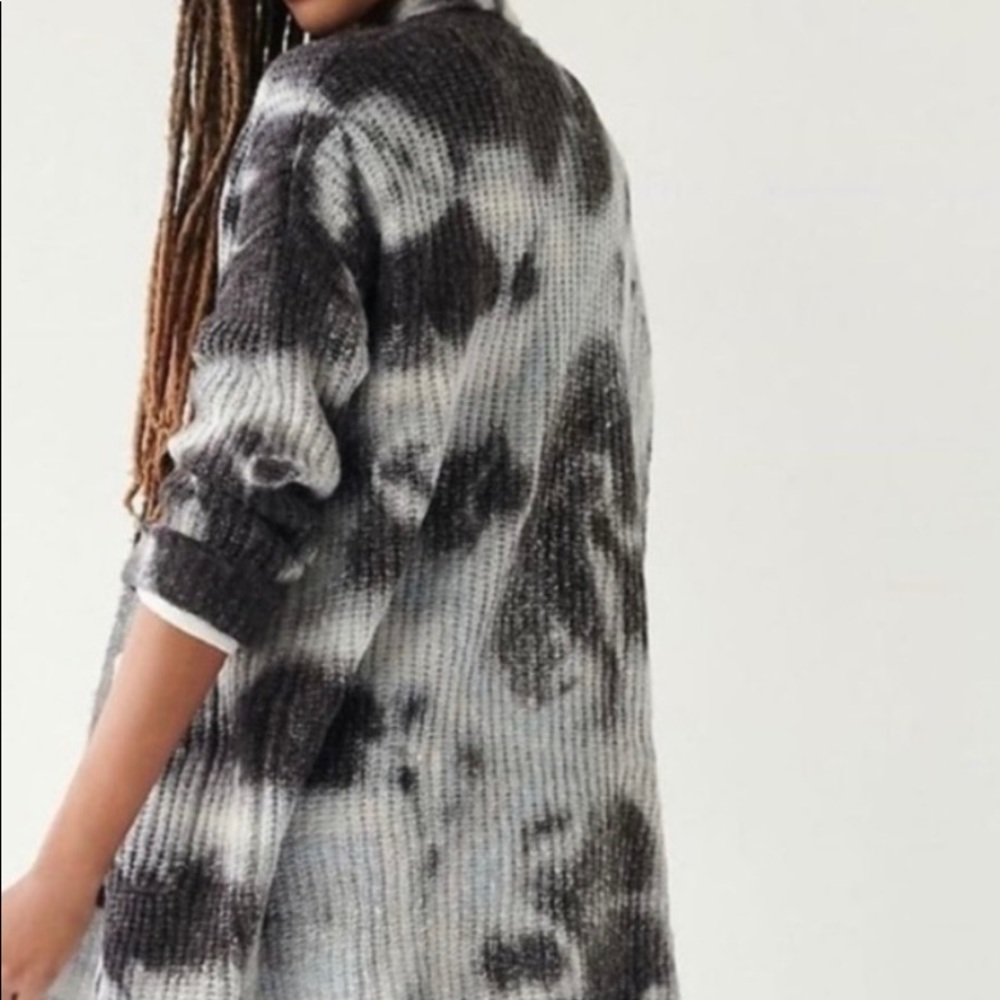 Anthropologie XL oversized tye dye cardigan - Picture 2 of 6